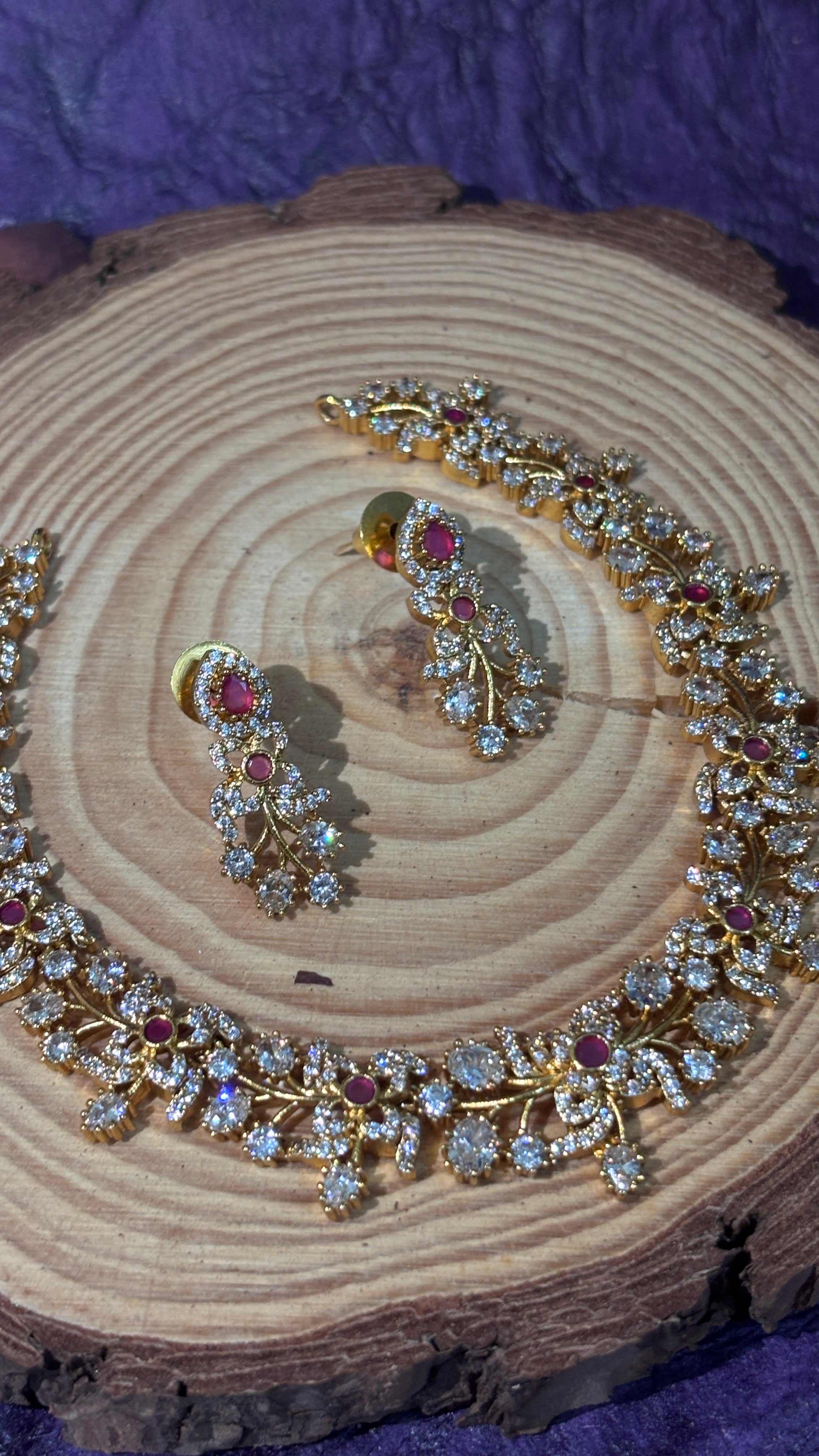 Gold plated antique jewellery