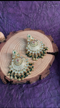 Gold plated antique earrings