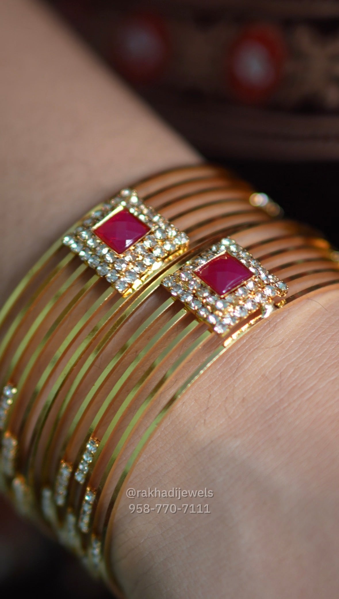 Gold plated bangles Imitation Jewellery