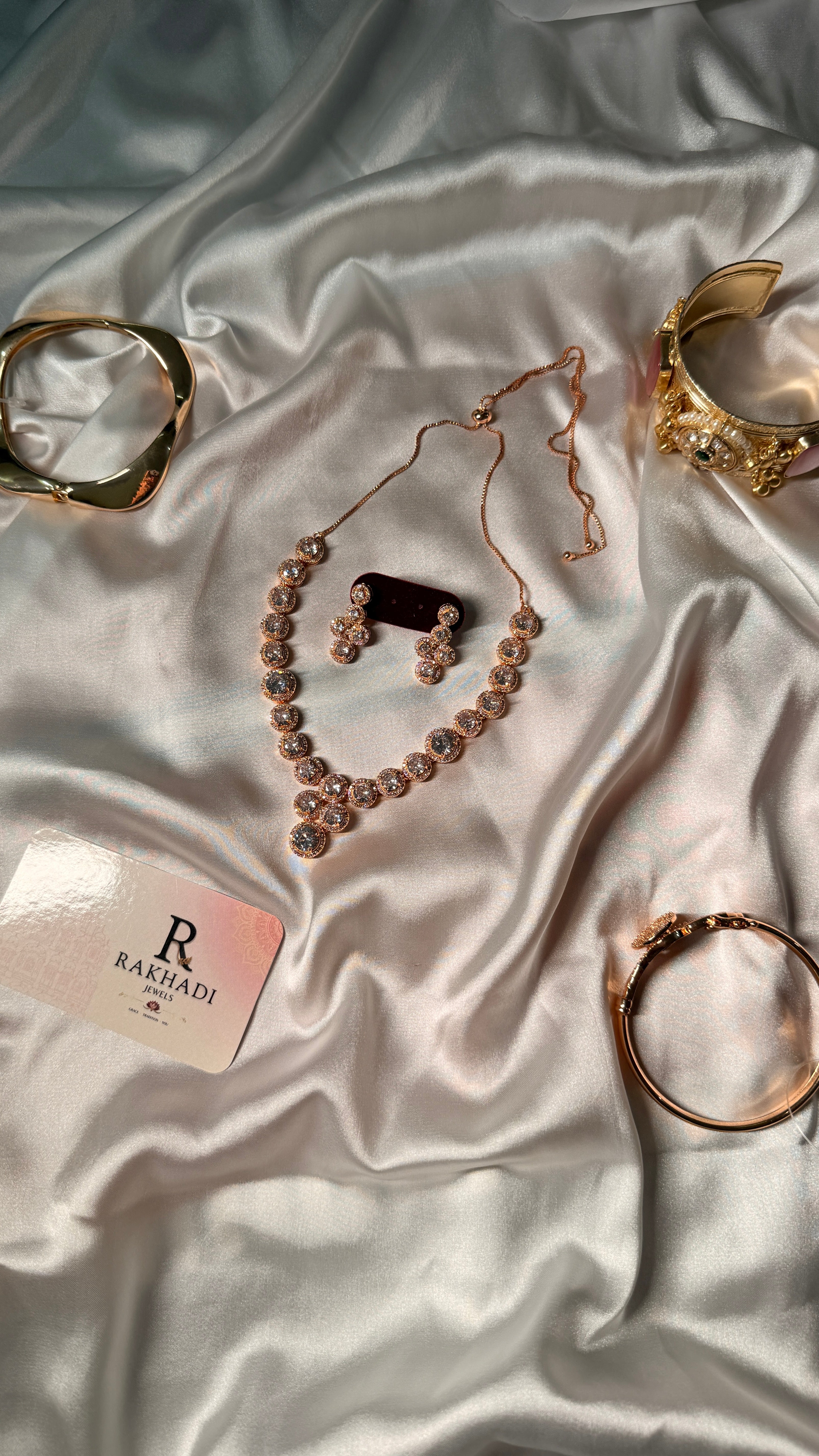 Rose gold Ad set