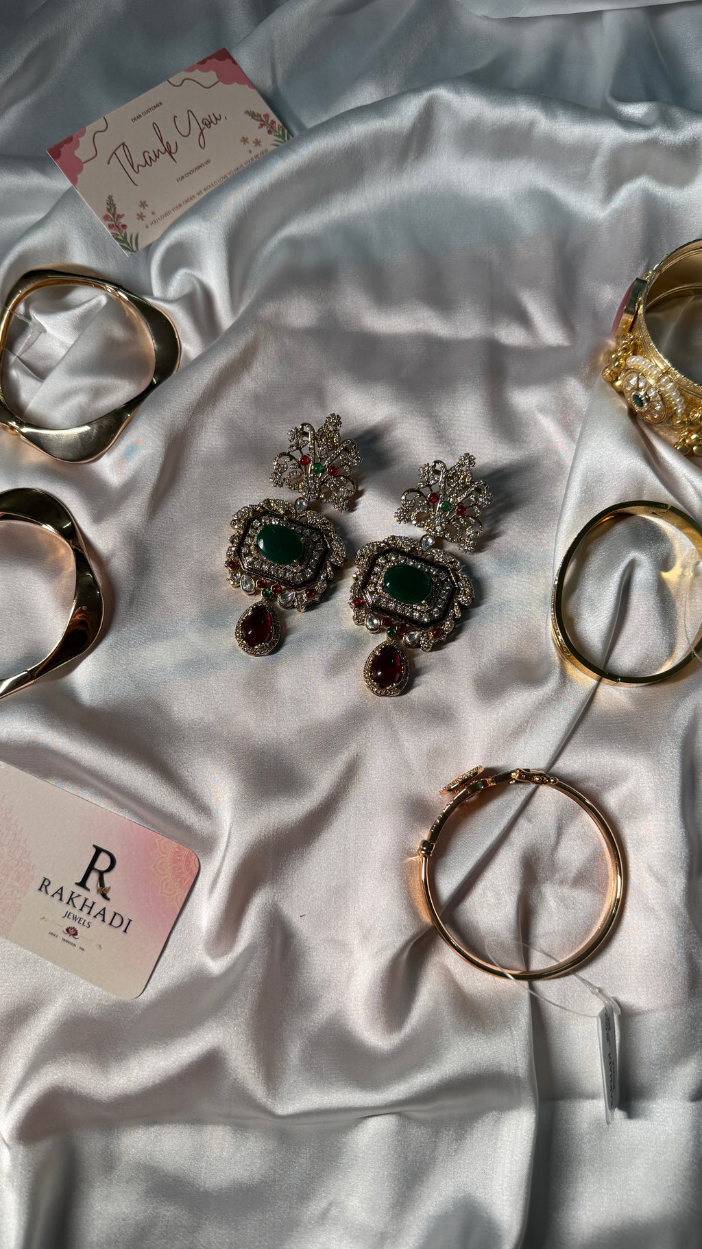 Sabyasachi style diamond earring