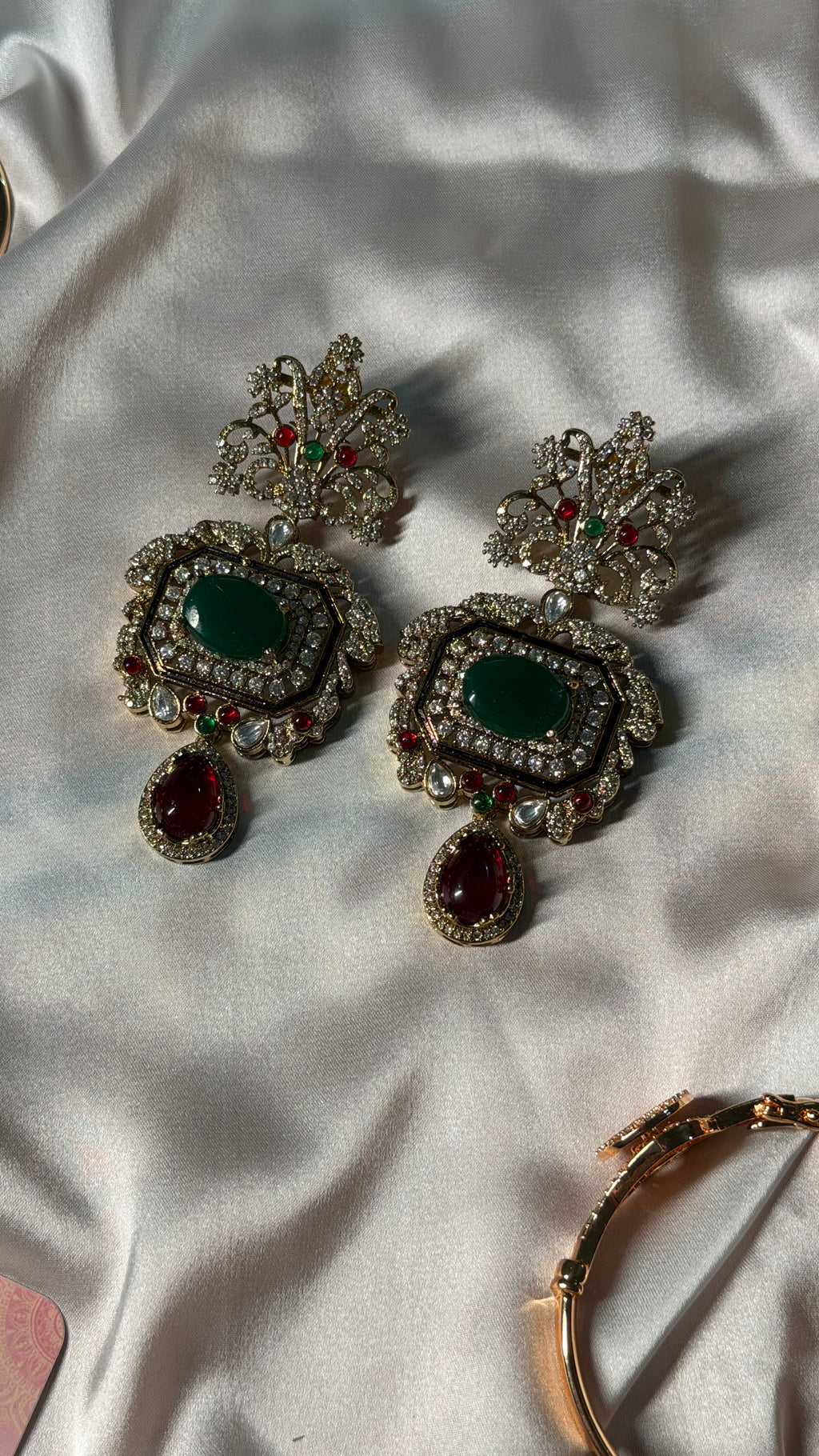 Sabyasachi style diamond earring