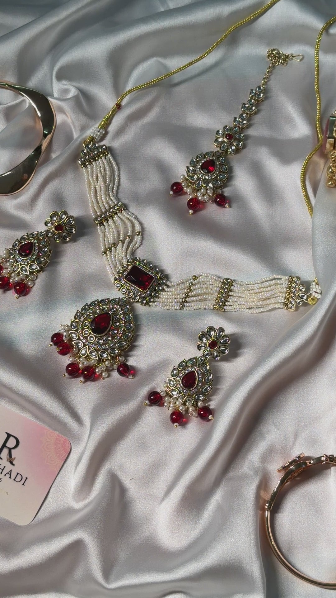 Kundan chokar set