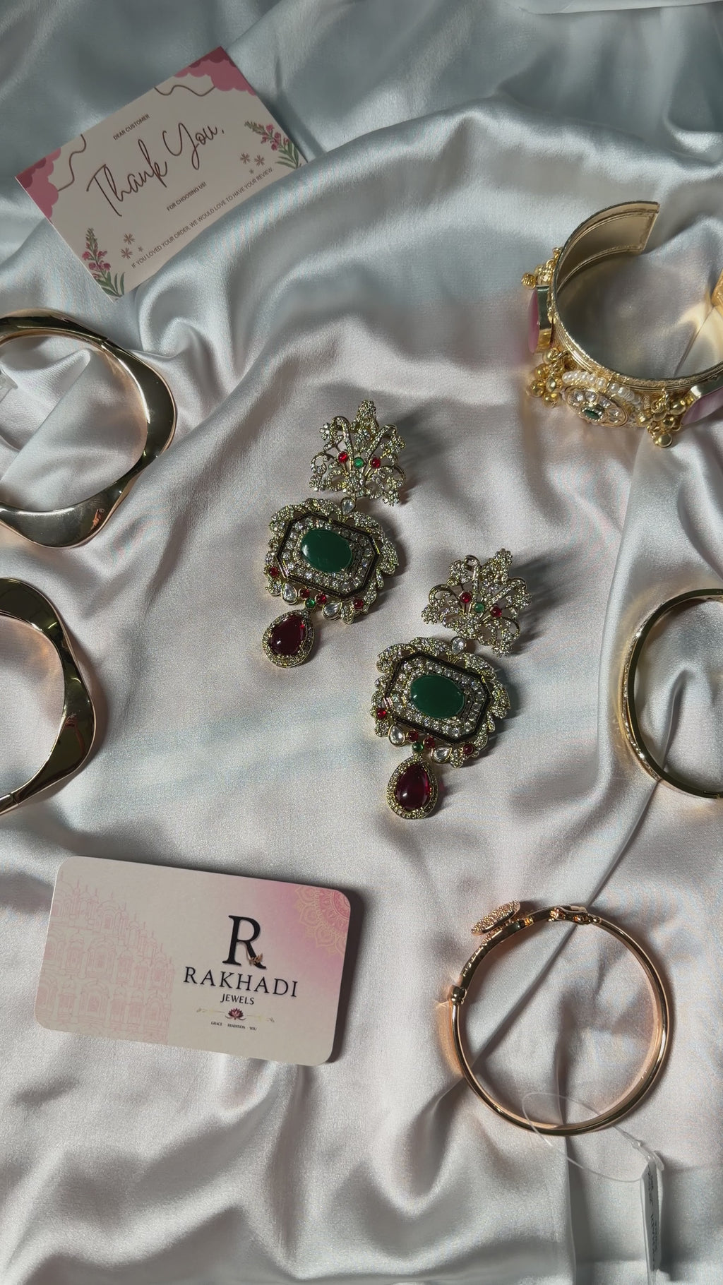 Sabyasachi style diamond earring