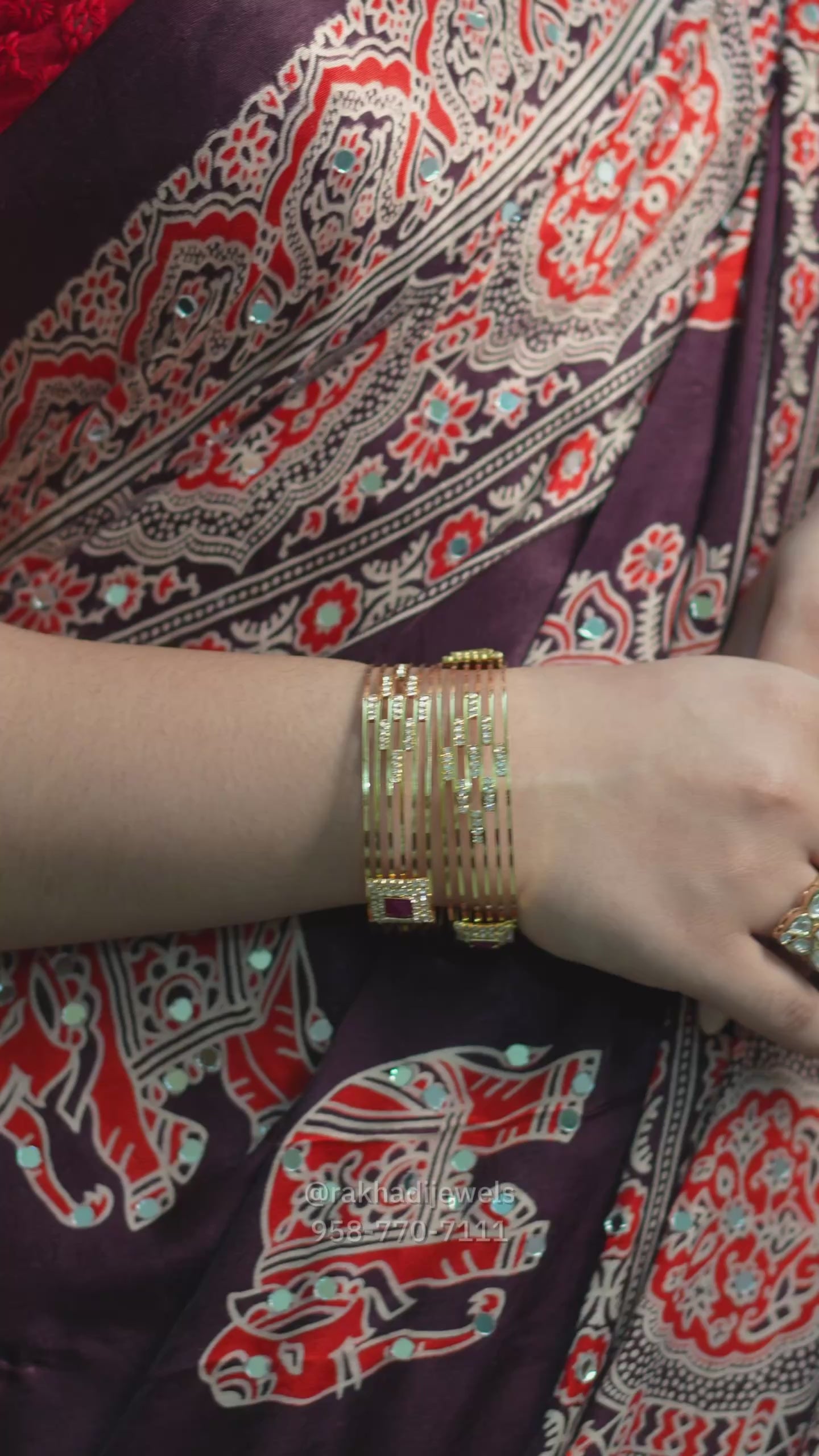 Gold plated bangles Imitation Jewellery